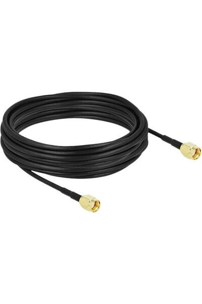DELOCK Καλώδιο Κεραίας RP-SMA Αρσενικό - RP-SMA Αρσενικό 10μ 90475 1 Τεμάχιο