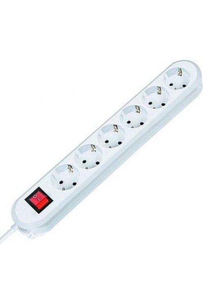 Bachmann Πολύπριζο 6 θέσεων με USB-A και καλώδιο 3μ Κωδικός: 381.251K