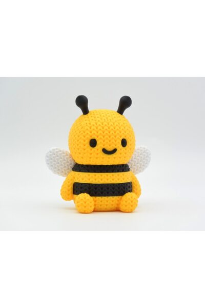 3DONE MODELS Figurina 3D Crosetata Albina - Model Decorativ, Printat 3D, Cole...