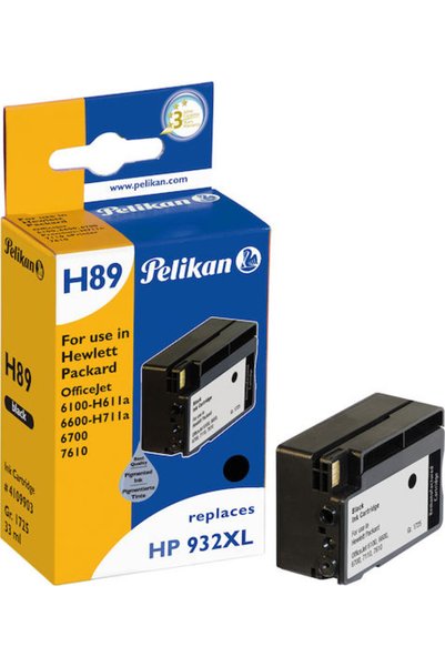Pelikan Μελάνι συμβατό με εκτυπωτή inkjet H89 HP 932XL CN053AE 1059 Σελίδες 3...