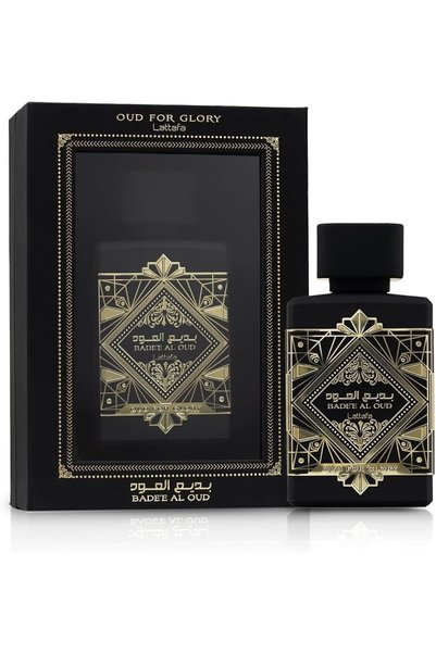 alhamra عطر بديع العود عود فور جلوري من لطافة، او دي بارفان، 100 مل
