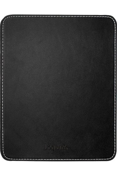 LogiLink Δερμάτινο Mouse Pad (220mm) Μαύρο ID0150