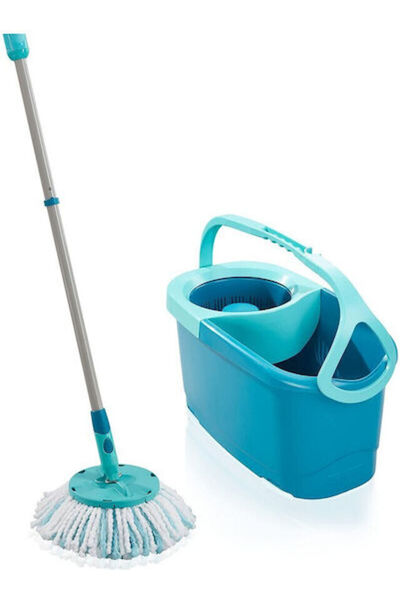 Leifheit Clean Twist Περιστρεφόμενη Σφουγγαρίστρα Δίσκου 52101