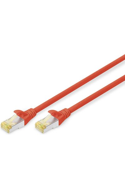 3M Καλώδιο Δικτύου Gigabit Ethernet S/FTP Κατηγορίας 6, Κόκκινο, 10 Τεμάχια, ...