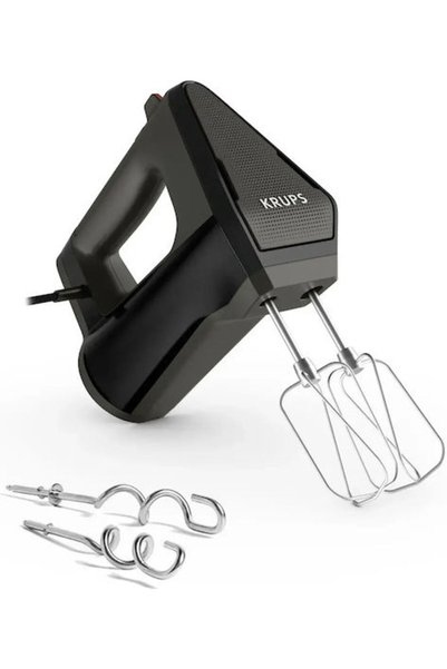 Krups 3mix 6000 Μίξερ χειρός 600W Μαύρο Κωδικός: GN6028