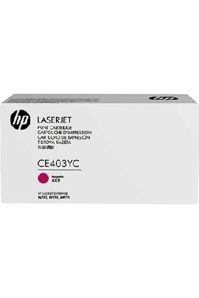 HP CE403YC Γνήσιο Τόνερ Ματζέντα για Εκτυπωτή Λέιζερ Ματζέντα/Κυανό/Μαύρο Υψη...