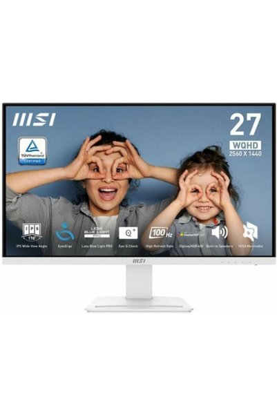 MSI Οθόνη Pro MP273QW E2 IPS HDR 27 " QHD 2560x1440 με Χρόνο Απόκρισης 4ms GTG