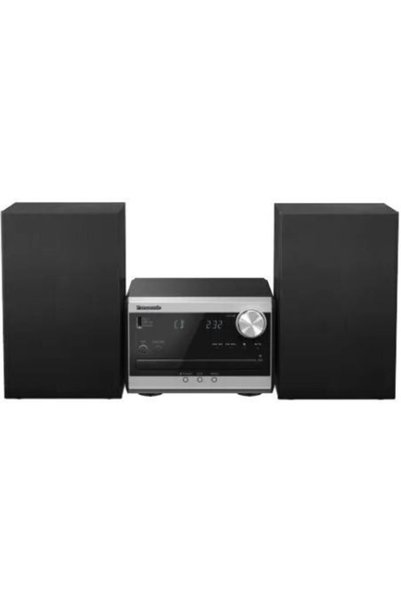 PANASONIC Ηχοσύστημα 2 SC-PM-272EG-S 20W με CD Player και Bluetooth Μαύρο