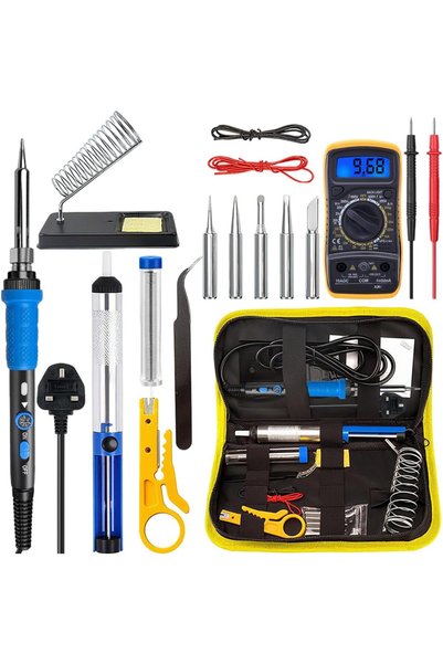 Generic Electric Soldering Iron Kit 60W, Adjustable Temperature Soldering Iro...