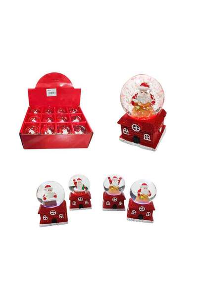 OEM Χριστουγεννιάτικη Χιονόμπαλα με Σπίτι – Christmas Snow Globe with House