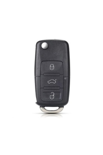 Aps Корпус за ключ за запалване с 3 бутона, съвместим с VW Golf Plus