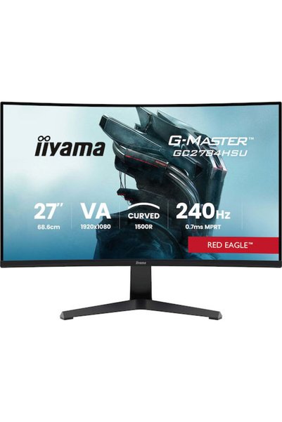 IIYAMA G-Master VA Κυρτή Οθόνη Gaming 27 " FHD 1920x1080 240Hz με Χρόνο Απόκρ...