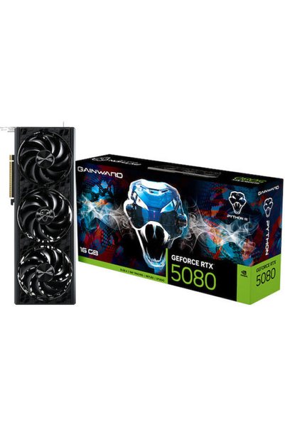 gainward GeForce RTX 5080 16GB GDDR7 Python III Κάρτα Γραφικών