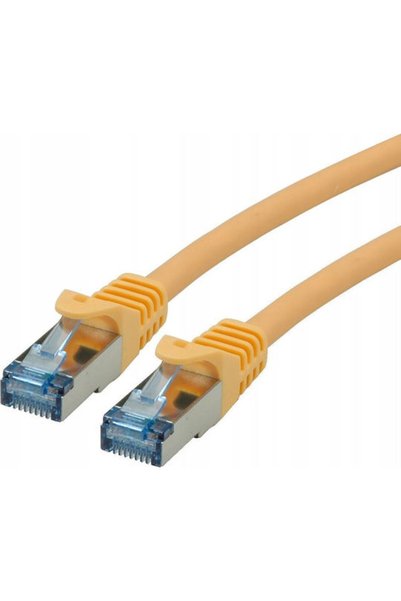 Roline Καλώδιο Δικτύου Ethernet S/FTP Cat.6a 15μ Κίτρινο 1 τεμάχιο Κωδικός: 2...
