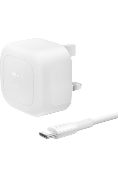 Generic شاحن حائط صغير USB-C إلى USB-C بقوة 45 واط، شاحن سريع لهواتف آيفون 16...
