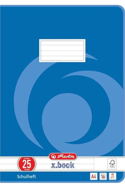 Herlitz Τετράδιο με γραμμές μπλε