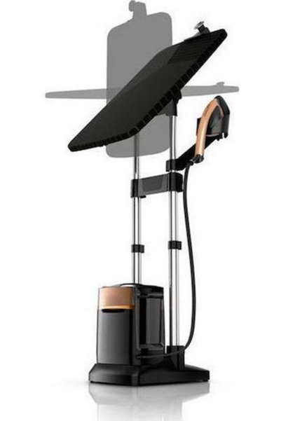 TEFAL IXEO Ισχυρός Ατμοκαθαριστής Ρούχων Δαπέδου 2170W με Δοχείο 1.1λτ Μαύρο ...