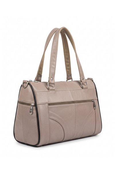 Erzeno Genuine Leather Multi-Compartment Mink Luxury Women's Crossbody and Sh...