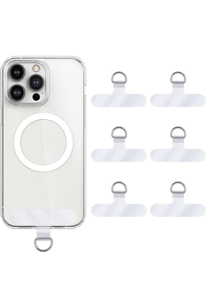 Bukela Phone Lanyard Patch Pad, 6Pcs Universal Tether Tab Phone Strap Connect...