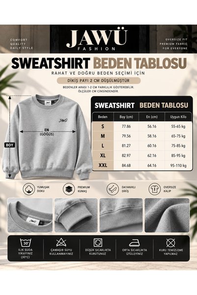 JAWÜ FASHION Swp Printed Cotton Crew Neck Sweet Premium