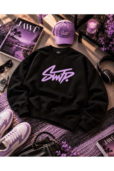 JAWÜ FASHION Swp Printed Cotton Crew Neck Sweet Premium