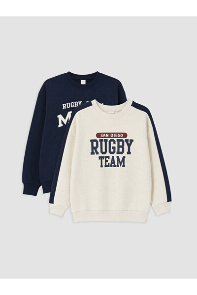 LC Waikiki I 2-Piece Printed Boys' Thick Sweatshirt from Freezen Store