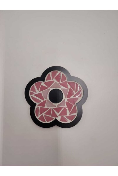 Generic Brand Mosaic Box with Rose Design