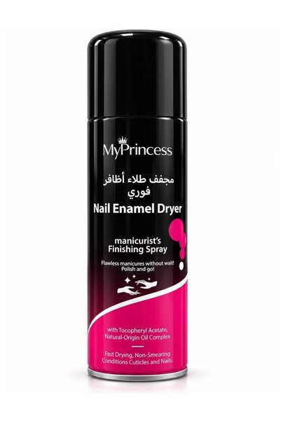 My princess ماي برنسيس بخاخ مجفف طلاء الأظافر سريع الجفاف 400مل