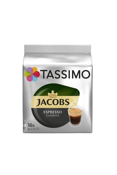 Jacobs Capsule Tassimo Espresso Classico, 16 bucăți