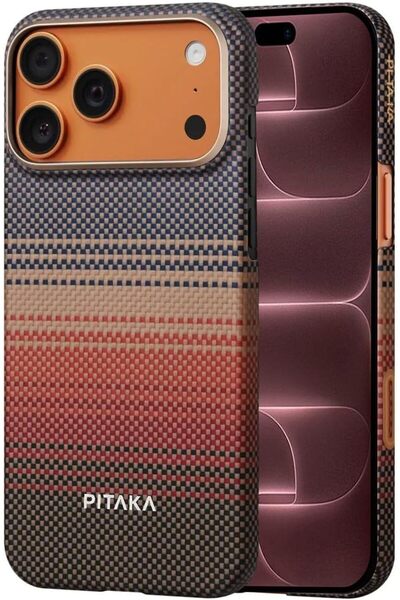 BDWTECH Pitaka Case Cover Magnetic Phone Case Made of Aramid Fiber with Camer...