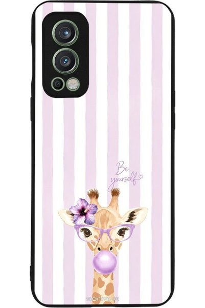 Sonique Σειρά Stripe Stories Θήκη για Oneplus Nord 2 5G Λιλά-Καμηλοπάρδαλη με...