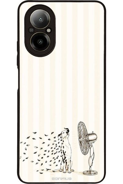 Sonique Σειρά Ιστορίες Ρίστρεϊ Θήκη για Realme C67 4G Κουλ Σκύλος