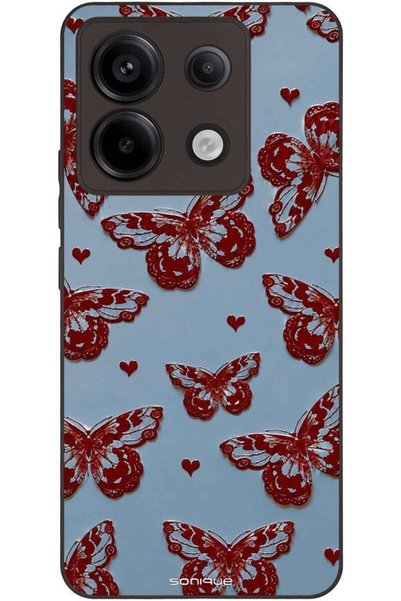 Sonique Θήκη Σειράς Diva για Xiaomi Redmi Note 13 Pro 5G / Poco X6 5G Πεταλούδες