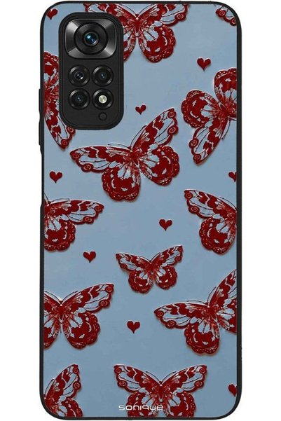 Sonique Θήκη Σειράς Diva για Xiaomi Redmi Note 11 4G / Redmi Note 11S Πεταλούδες