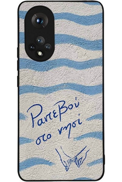 Sonique Σειρά Stripe Stories Θήκη για Honor 50 5G / Nova 9 Island Date