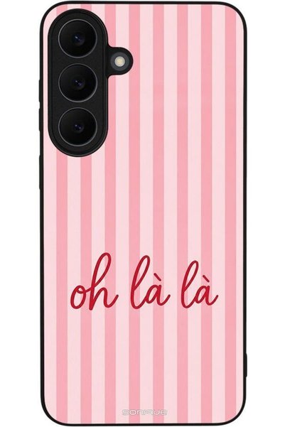 Sonique Σειρά Stripe Stories Θήκη για Samsung Galaxy S26 Fe Oh La La - Ροζ