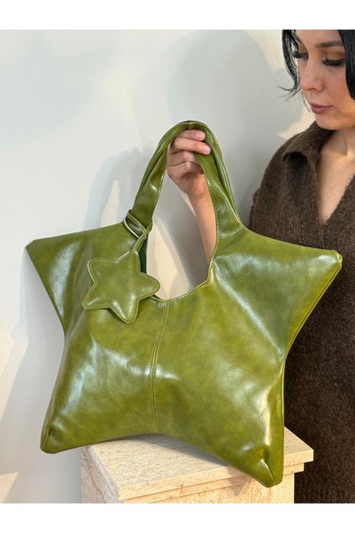 lalettobags حقيبة كتف من الجلد الصناعي غير الرسمي بتفاصيل جذابة من ستلا ستار ...