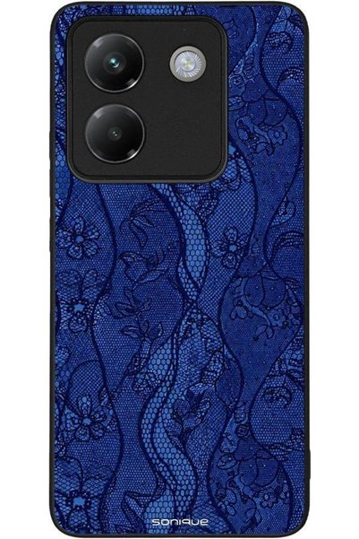 Sonique Θήκη Σειράς Diva για Xiaomi Poco M7 Pro 5G Μπλε Δαντέλα