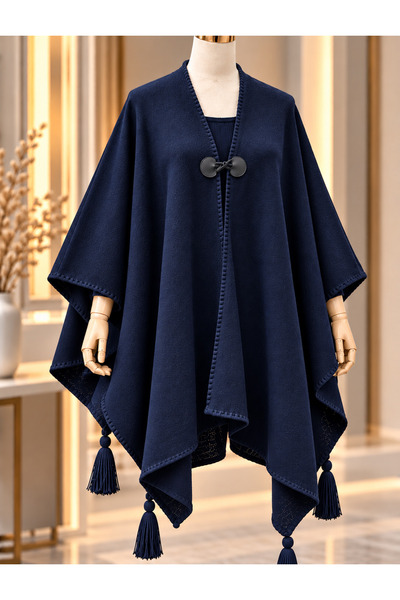 Genel Markalar NOVEA SCARF LACİVERT MODERN PANÇO