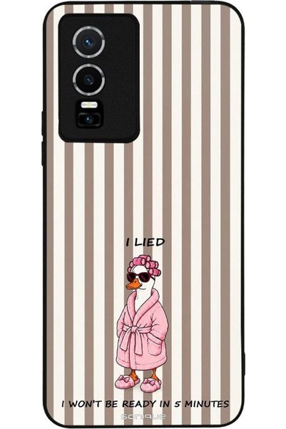 Sonique Σειρά Stripe Stories Θήκη για VIVO Y74s / VIVO Y76 5G Έκφρασα ψέματα