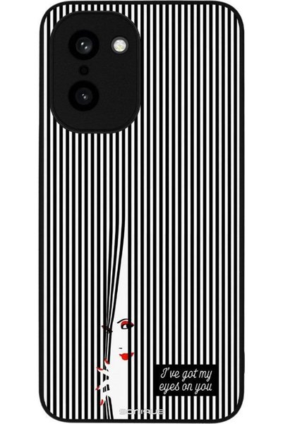 Sonique Σειρά Stripe Stories Θήκη για Oneplus 15R 5G Με το βλέμμα σου - Μαύρο
