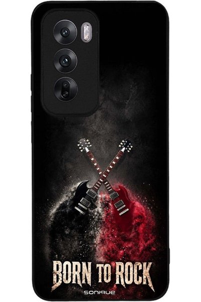 Sonique Ανδρική Θήκη για Oppo Reno12 5G Born to Rock