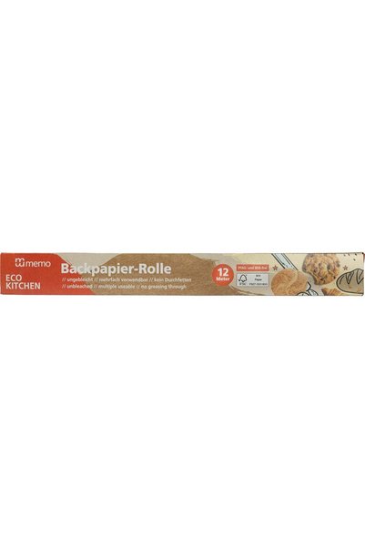 Memo Хартия за печене 38 см x 12 м