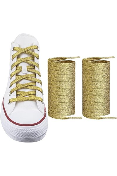 Endoto Glitter Metallic Shoe Laces Sequin Shiny Shoelaces Strings