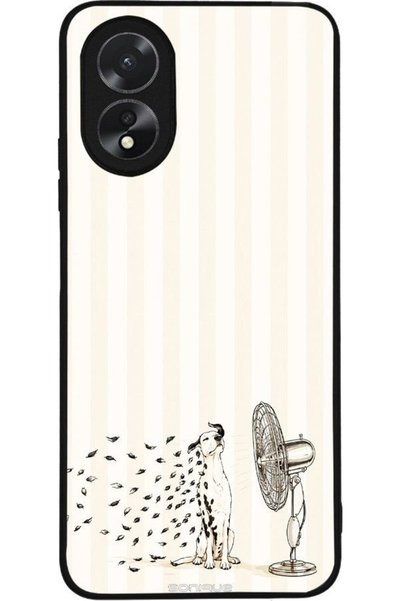 Sonique Θήκη Σειράς  "Stripe Stories " για Oppo A38 - Κουλ Σκύλος