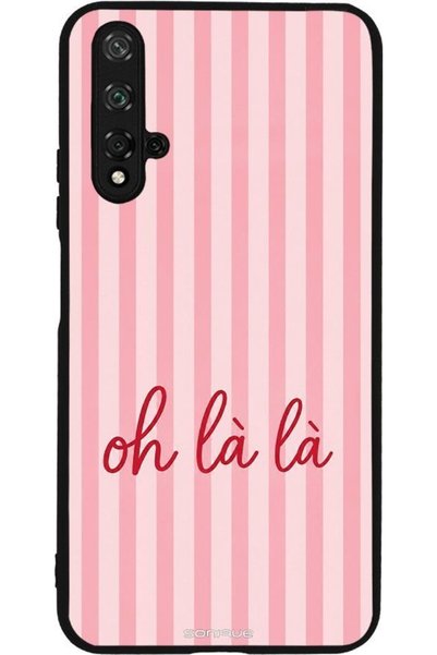 Sonique Σειρά Stripe Stories Θήκη για Honor 20 / Nova 5T Oh La La - Ροζ