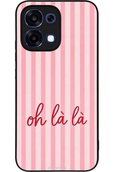 Sonique Σειρά Stripe Stories Θήκη για Oppo A6 Pro 5G Oh La La - Ροζ