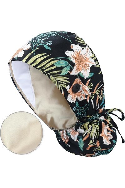 QBA Adjustable Working Cap with Button, Cotton Working Hat Sweatband, Elastic...