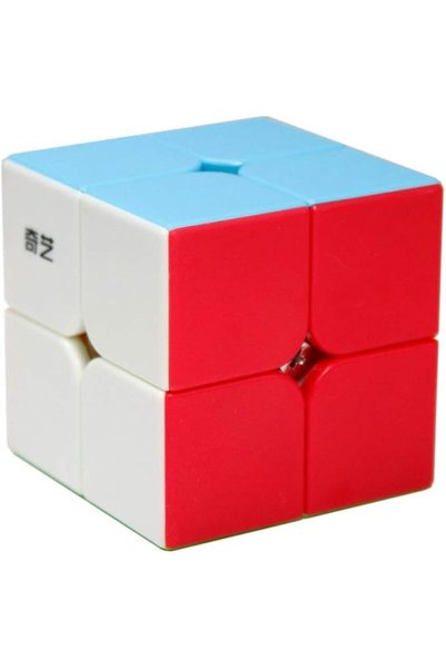 Oostifun مكعب أوجين كيدي S2 2x2 ذو طبقتين 2x2x2، مكعب سرعة للألغاز، مكعب ألعا...
