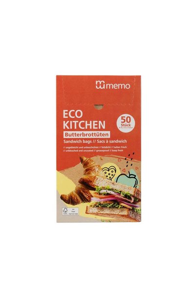 Memo Пликове за сандвичи 50 бр.